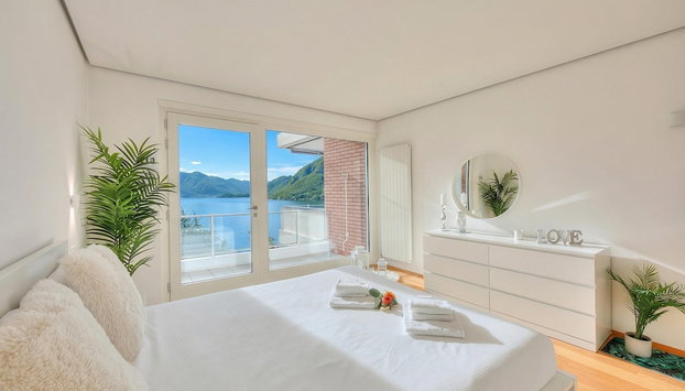 Honeymoon With Panoramic Lake-view - Foto 4, Quarto
