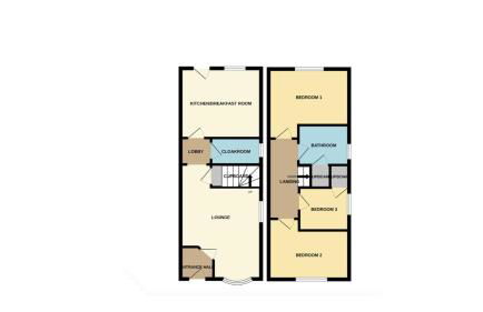 Central 3-Bedroom House Sleeps 5 with Parking - Foto 39