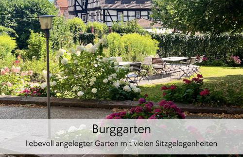 STORCHENNEST - Scandi Style - in der historischen Hinterburg Schlitz - mit Aufzug, Parkplatz & Garten - nahe Fulda und Bad Hersfeld - Foto 20