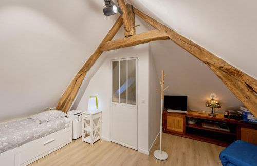 Maison du Passeur du XVIII siècle, classée, Authenticité et Confort avec Jardin SPA en option, proche Giverny, 1 heure de Paris - Foto 48