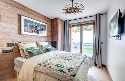 Mont d'arbois, 3 chambres avec terrasses et sauna dans la résidence - Photo 25