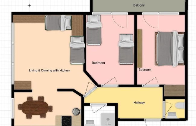 Apartment Lozenets, Sofia, Bulgaria - Foto 7