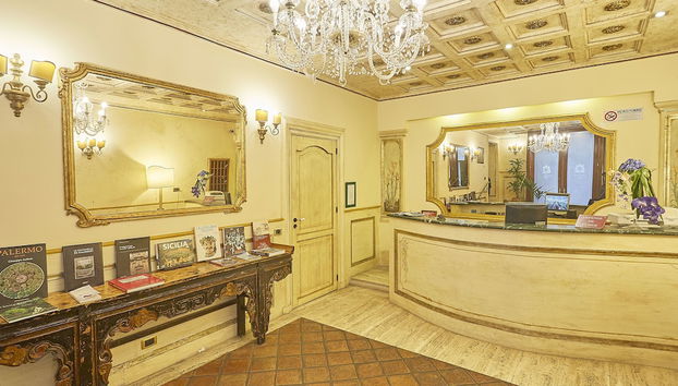 Zona de estar del vestíbulo