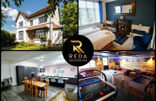 Northfield Cottage, Games & Arcade Room, Dog Friendly HS2, NEC, BHX, M42, Family Gatherings, Contractors, Hot Tube Hire Optional - Foto 1