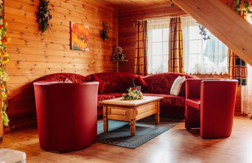 Der Fuchsbau - 3 separate Blockhäuser - ruhige Lage - 50m bis zum Wald - eingezäunter Garten - Foto 68