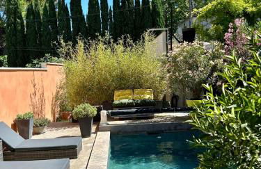 MAS DE VILLE AVEC PISCINE DANS SON COCON DE VERDURE - ESPRIT INDUSTRIEL - Photo 3