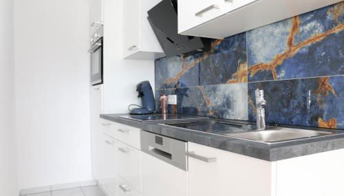 Ferienwohnung Bella Vista - Foto 4, stove, dishwasher