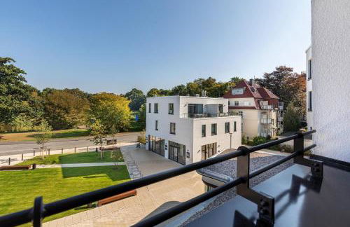 Godewindpark Deluxe-Apartment 2-12 mit eigener e-Ladesäule in der Tiefgarage und XL-Strandkorb am Strand - Foto 28