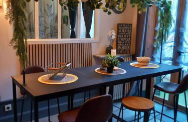 Les Loges Du Théatre 160m2 MAISON PRIVÉ 14 personnes MAX tout équipé a 200m de l'AVENUE DE CHAMPAGNE et toutes commodités DEGUSTATION CHAMPAGNE OFFERTE jacuzzi sauna jeux velos EMPLACEMENT EXCEPTIONNEL et CHIC - Foto 19