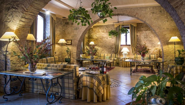 Sala de estar do lobby