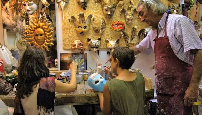 Taller de máscaras venecianas - Foto 2