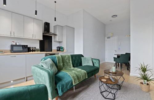 Modern Apartment Spacious Double Bed Off Road Parking Suite 8 - Foto 13