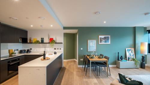 The Octagon by Your Perfect Stay Birmingham - Apart-Hotel Style - 24-Hour Reception & Gym - Foto 4, stove