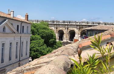 La Dolce Vita Nîmoise Terrasse 100 m des Arènes - Foto 1
