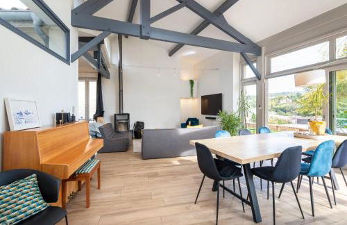 Les Pierres Sèches - house with pool and open view near the village - Photo 8