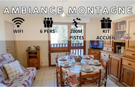 Y Hôtes- Ambiance Montagne T2 Station Hirmentaz - Foto 1