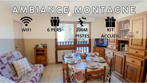 Y Hôtes- Ambiance Montagne T2 Station Hirmentaz - Foto 1