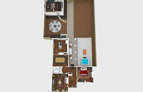 Bourbon-themed home w arcade & hot tub for groups - Foto 73