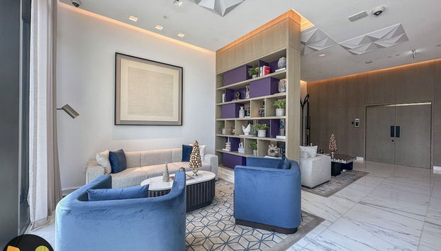 Zona de estar del vestíbulo