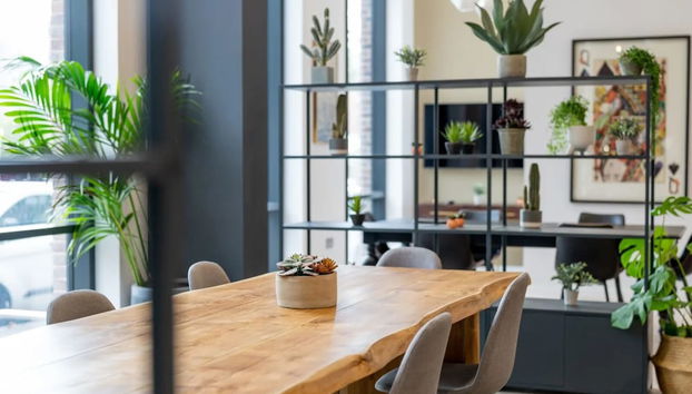 Zona de estar del vestíbulo