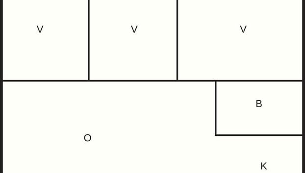 6 Person Holiday Home in Grenaa - Foto 2, Plano