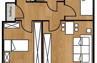Schulze-Delitzsch Apartment für bis zu 6 Gäste - Foto 19