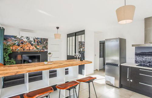 VILLA - SPA JACUZZI - TERRASSES - CLIM & BBQ - La Valette-du-Var - Foto 17