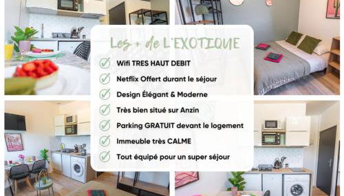 L'Exotique - Parking I Netflix I Gare I WIFI TRÈS HAUT DÉBIT - Calme & Cosy - Foto 2, stove