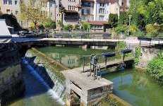 Le salon des voyageurs - Appartement au coeur du Centre Historique de Dole avec Terrasse - Foto 24