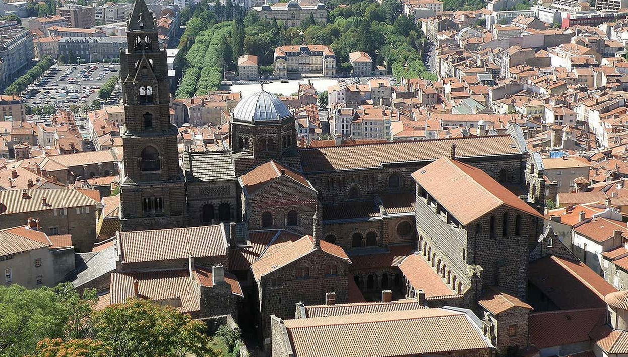Bird's eye view of the cathedral