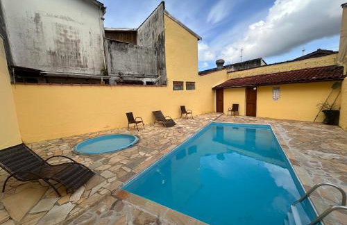 TRIPLEX piscina churrasqueira lava e seca Wi-Fi e 2 TVs em Condomínio com 90m2 no centro de Ubatuba - Foto 56