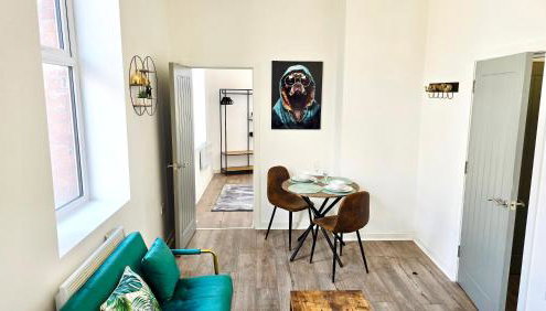 Stylish 1BR Executive Bury Stay with Kitchen and WiFi - Foto 3