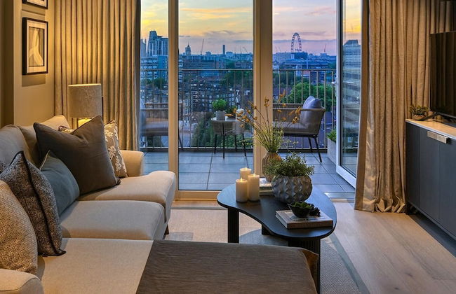 Designer Penthouse Panoramic Views London 2 Beds - Foto 13