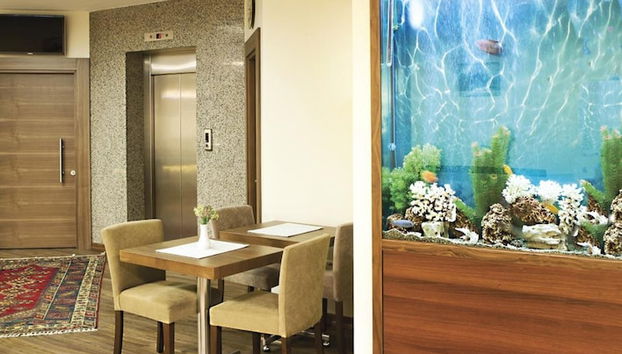 Zona de estar del vestíbulo