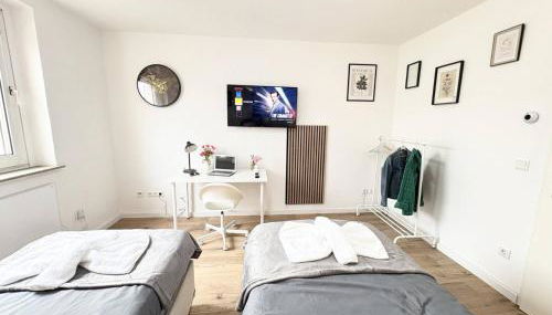 Essen Stilvolles 2 Zimmer Apartment in City und Messenähe - Foto 5, towels, wardrobe