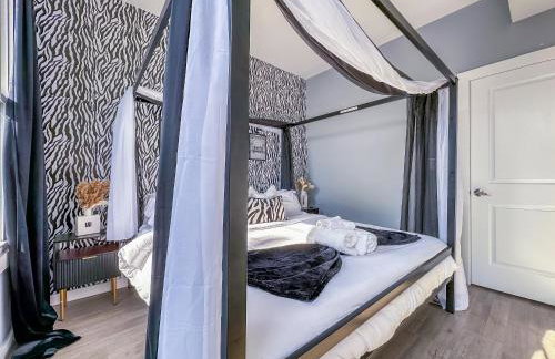 Stylish Secret, 1 FREE Parking, Sleeps 8, Walk to train and Red Bull Arena, 20 Percent OFF - Foto 36