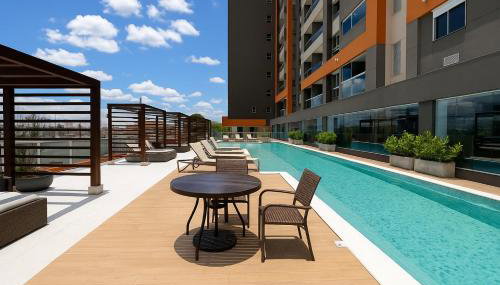 Studio Premium Zona Sul RP - Foto 2, sunbed