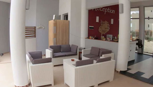 Zona de estar del vestíbulo