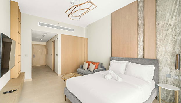 High-end Studio With Rooftop Pool and gym - Foto 3, Habitación