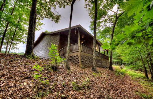 Ole Bear Paw Cabin - Cherry Log GA - Cozy Retreat, Stunning Views, Hot Tub, Outdoor Fire Pit, Porch Swing - Foto 28