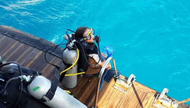 Imersão nas águas do Mar Vermelho