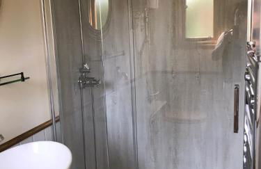 Ty Beti at Gorlan yr Efail Shepherds Hut with Private Hot Tub - Foto 27