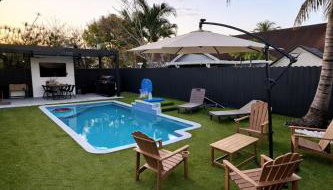 Casa Madrisqui Heated Pool Oasis 12 Guests Midway Keys & Miami - Foto 4