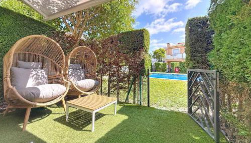 Mar Blau Estartit Rental - Foto 5, Garden, sunbed, Garden view