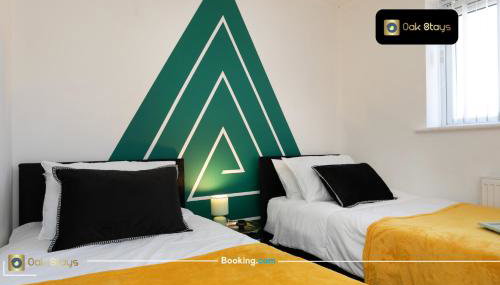 Quick Deals l 5 Bedroom l Sleeps 10 l Parking l Ideal for Groups l Oak Stays Short Lets & Serviced Accommodations - Foto 3