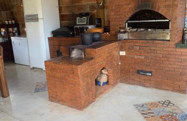 Sítio Recanto dos Lagos piscina sauna e churrasqueira - Foto 34