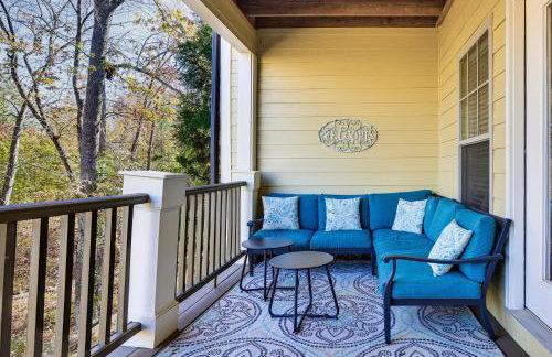 Private Patio, Decks Waterfront Eatonton Townhome - Foto 31