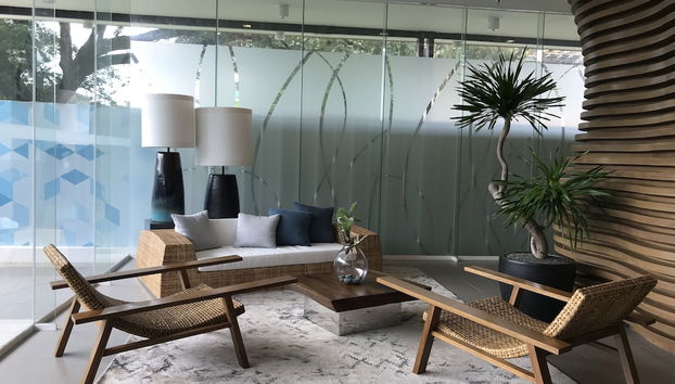 Sala de estar do lobby