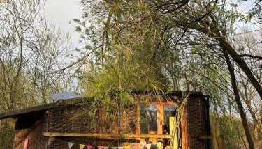 Kingfisher Riverside Glamping with private hot tub - Foto 1