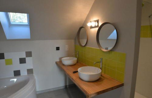 La grange de Tissey grand gîte avec spa et sauna - Foto 33